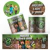 traktatie chips Pringles wikkel Minecraft