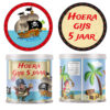 Pringles wikkel piraten traktatie