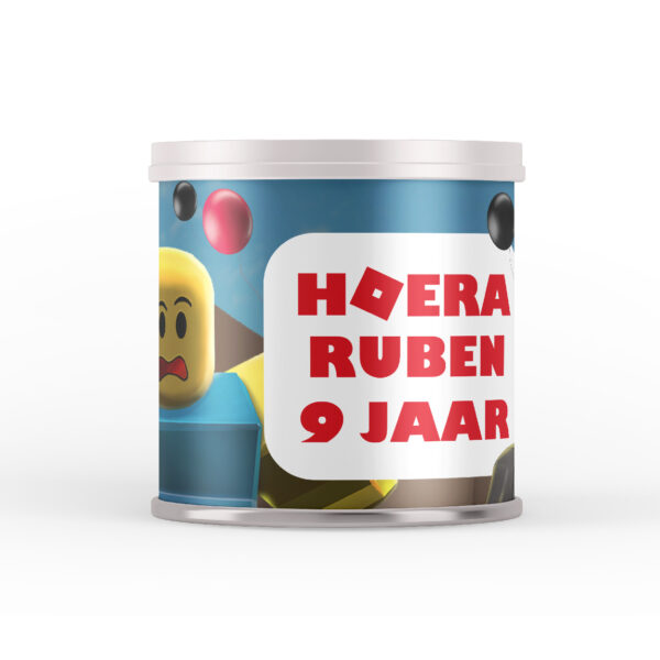 Roblox chips traktatie Pringles wikkel