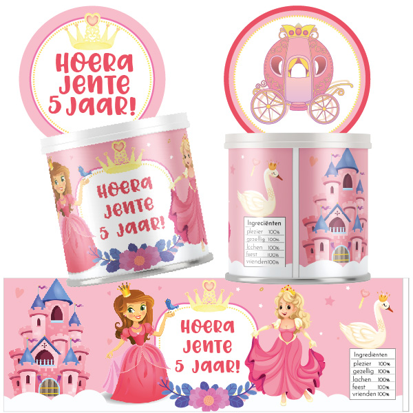pringles wikkel prinsessen traktatie