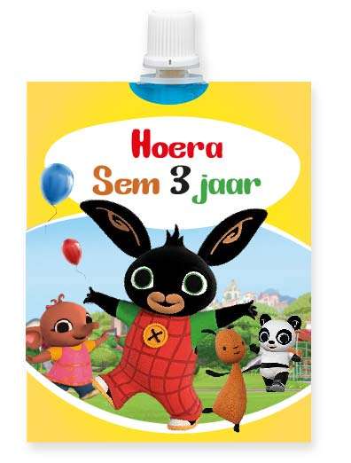 Bing knijpfruit wikkel