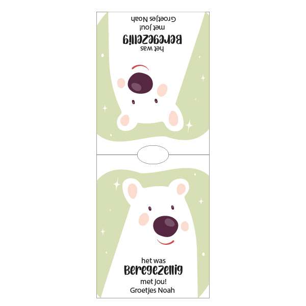 knijpfruit wikkel ijsbeer