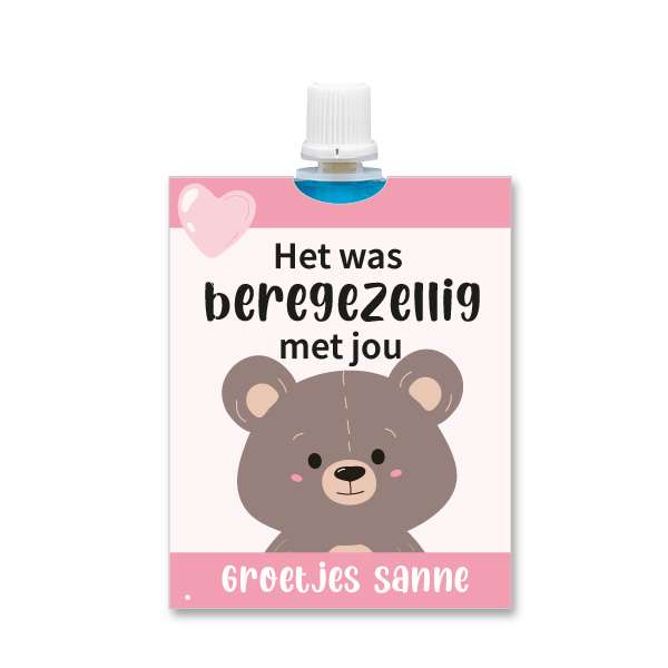knijpfruit wikkel beren meisje het was berengezellig met jou