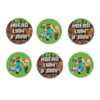 Minecraft Pringles wikkel traktatie