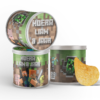 Minecraft Pringles wikkel traktatie label