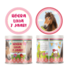 paarden Pringles wikkel traktatie printable