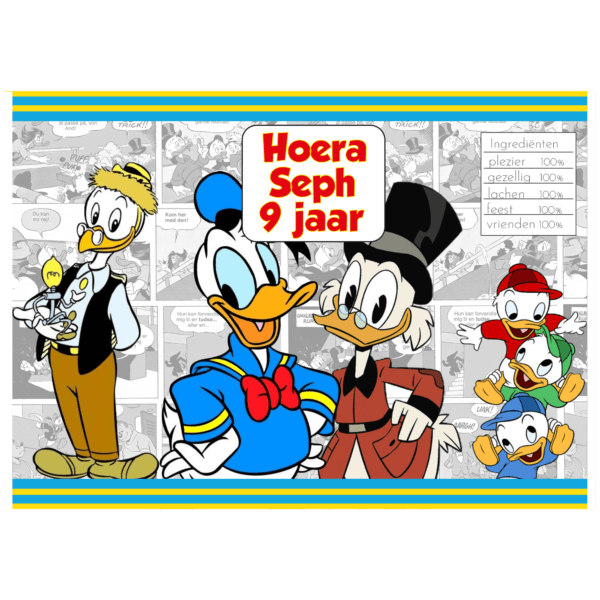 Donald Duck chips zakje