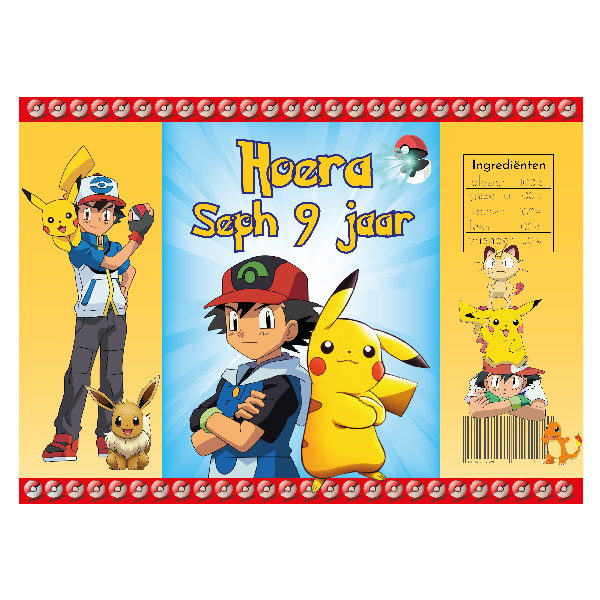 chips zakje Pokémon traktatie