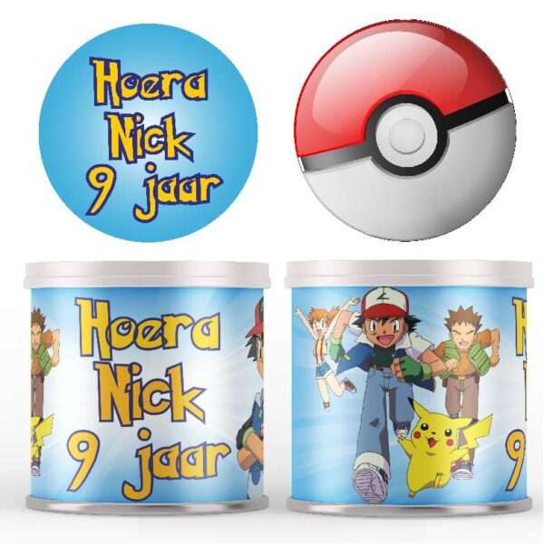 Pokémon Pringles wikkel