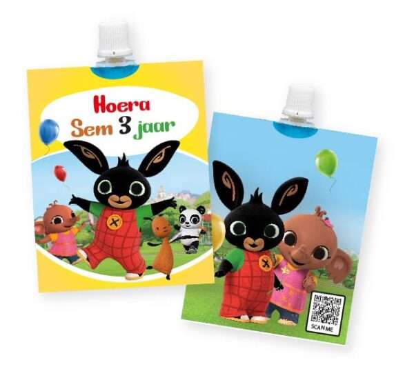 Bing knijpfruit wikkel