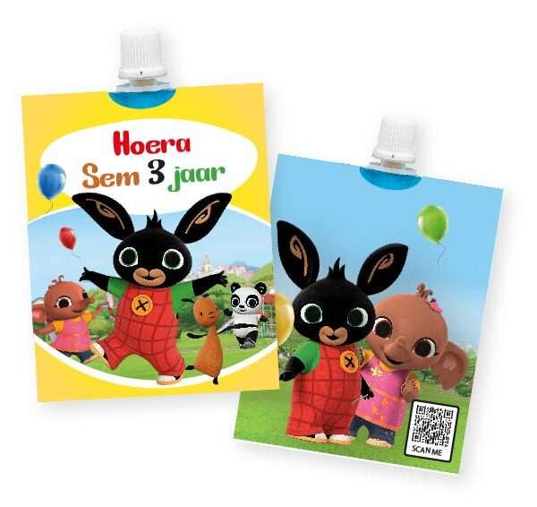 Bing knijpfruit wikkel