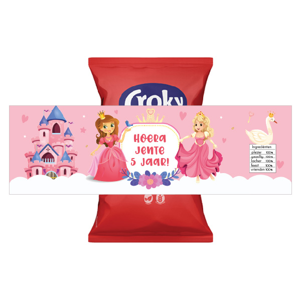 chips wikkel prinsessen traktatie