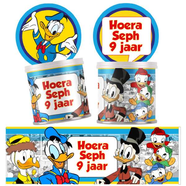 Donald Duck Pringles wikkel