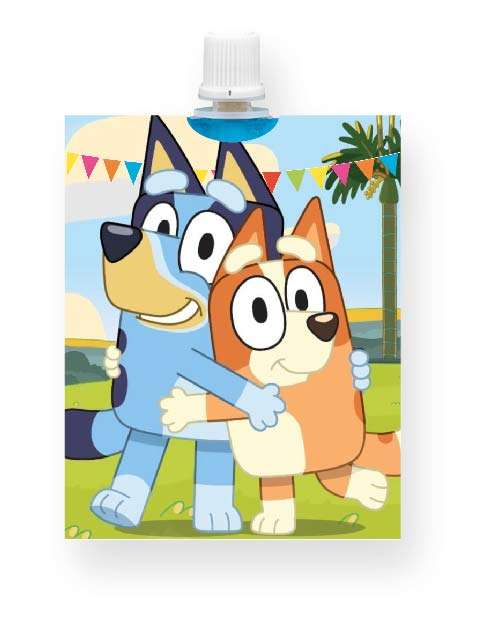 Bluey knijpfruit wikkel