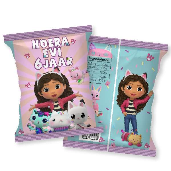 Gabby's Poppenhuis chips zakje