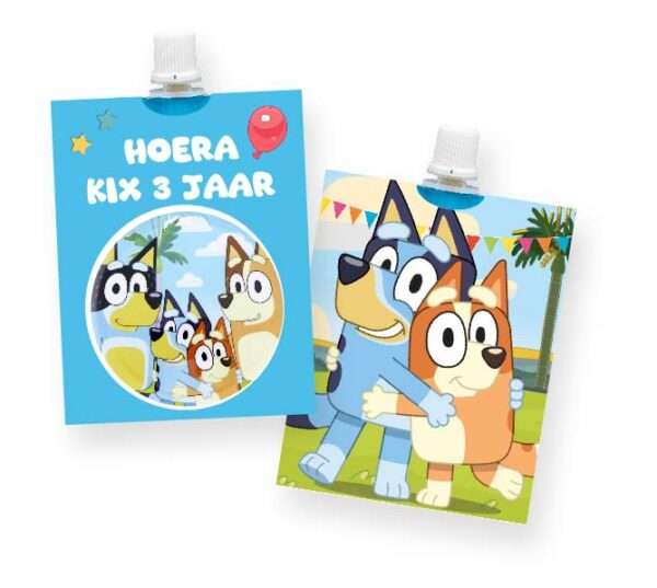 Bluey knijpfruit wikkel