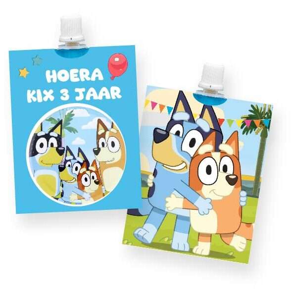 Bluey knijpfruit wikkel