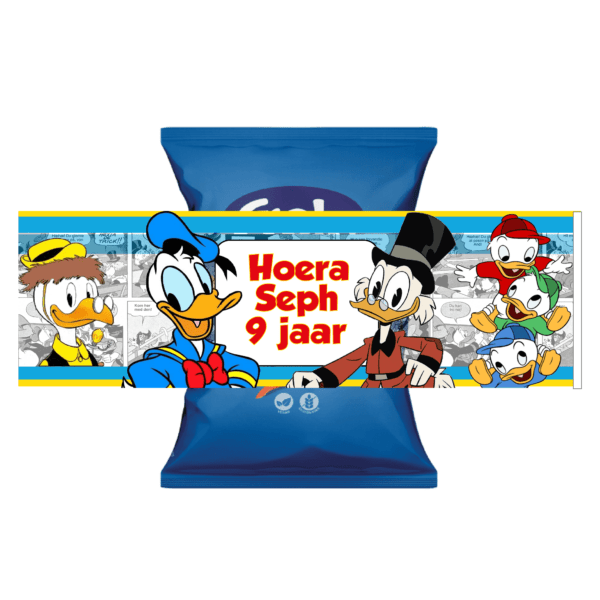 Donald Duck chips wikkel traktatie