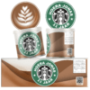Starbucks Pringles wikkel traktatie printable