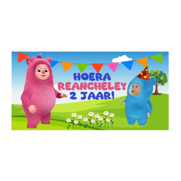 Billy en Bam Bam snoepzak label