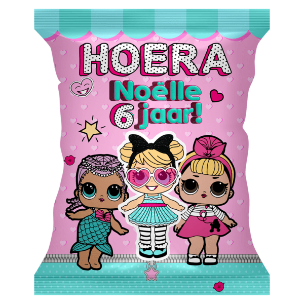 chips zakje L.O.L. traktatie