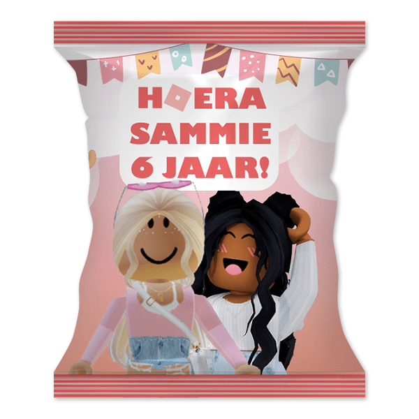 chips zakje Roblox meisjes traktatie