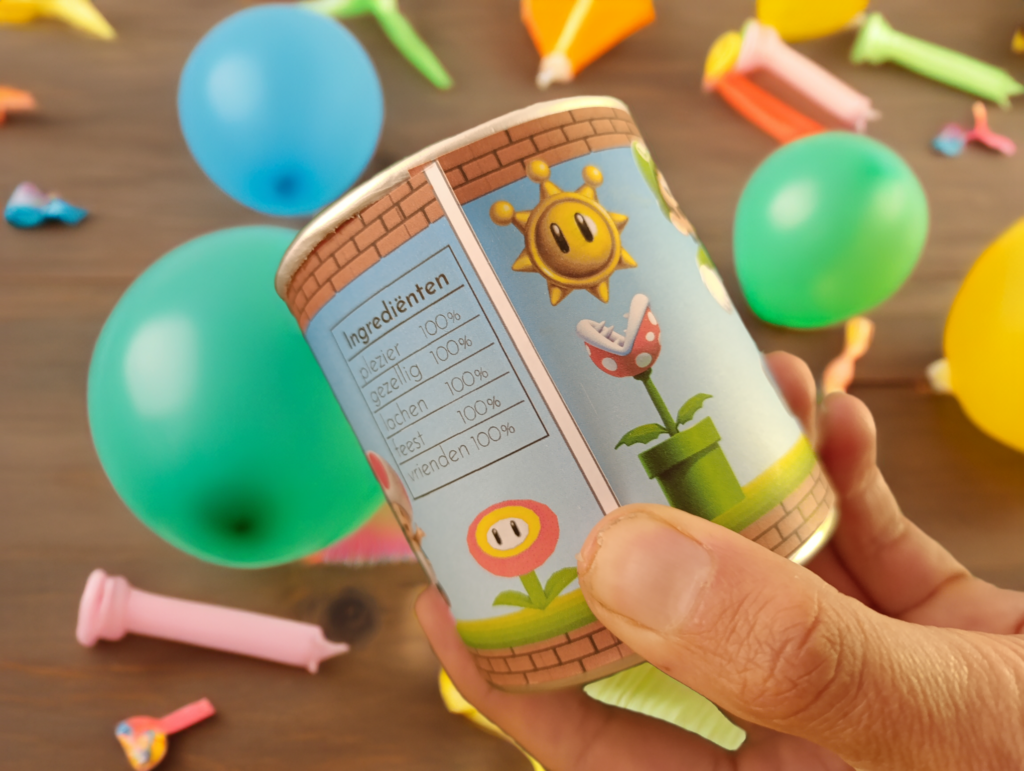 hoe maak je een Pringles wikkel?