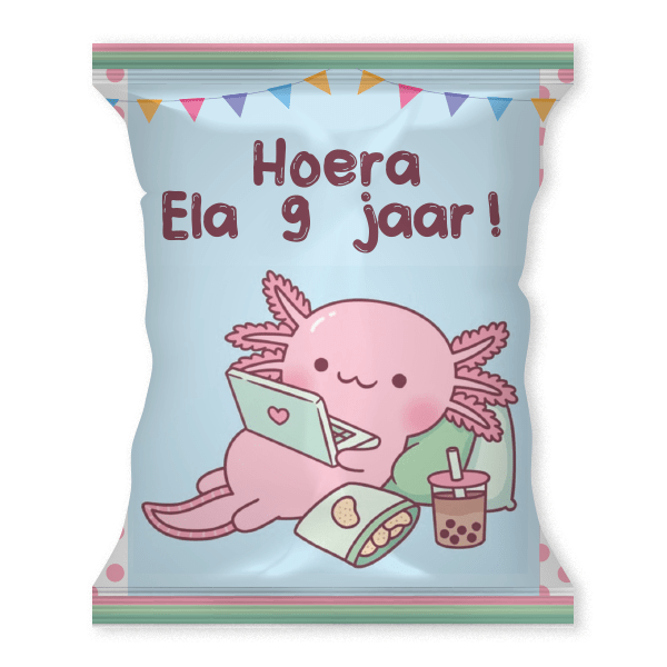 Axolotl chips zakje