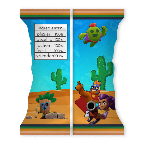 Brawl Stars chips zakje