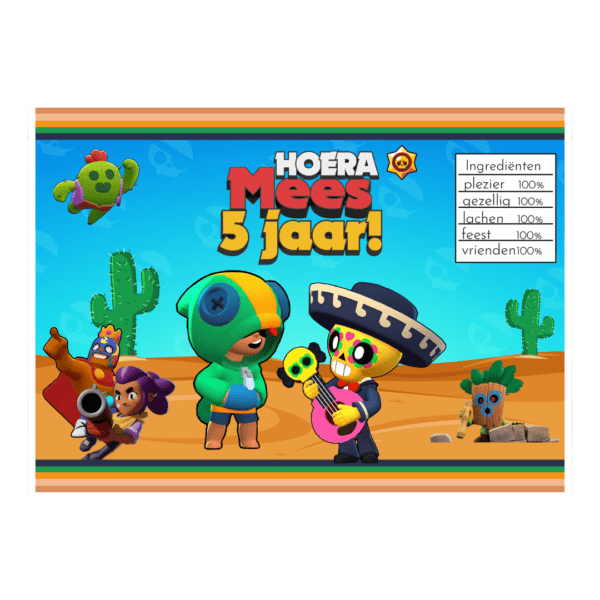 Brawl Stars chips zakje