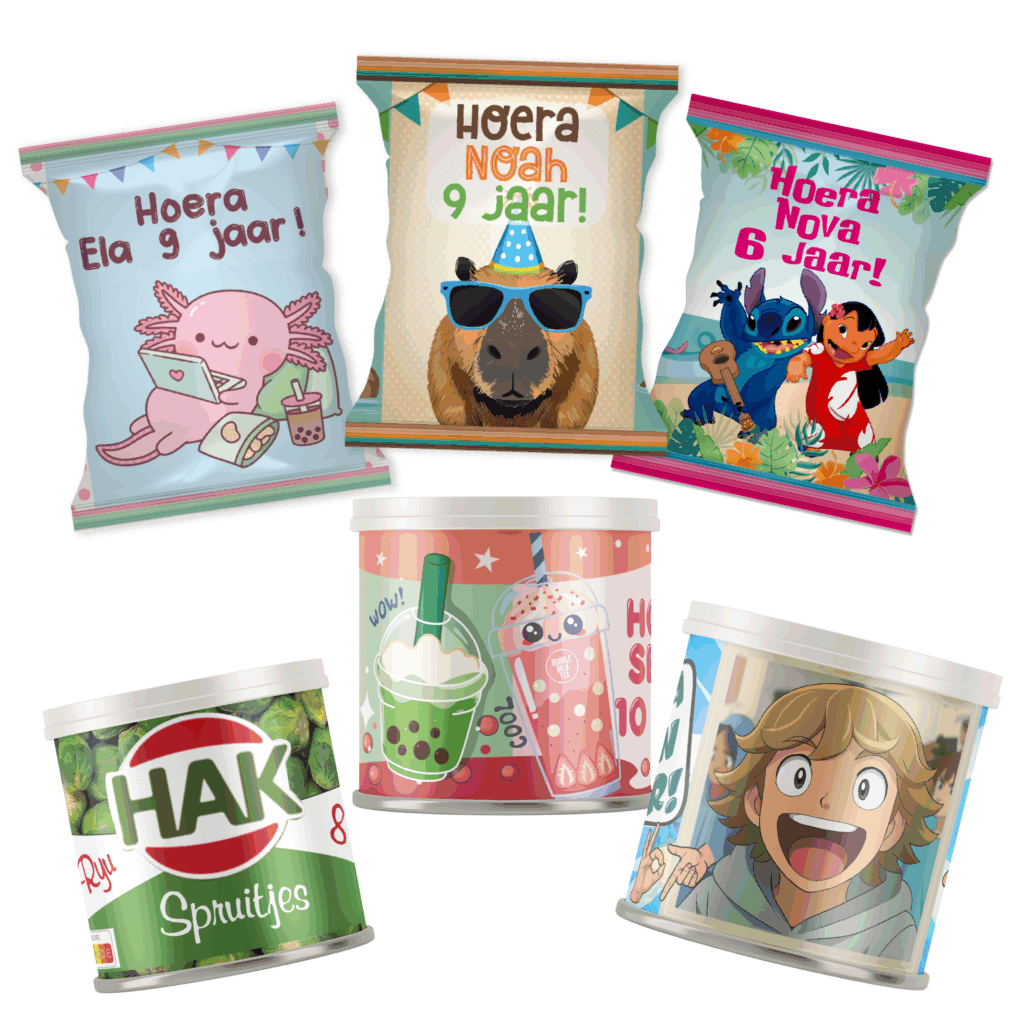 chips traktatie Partijtje aan huis