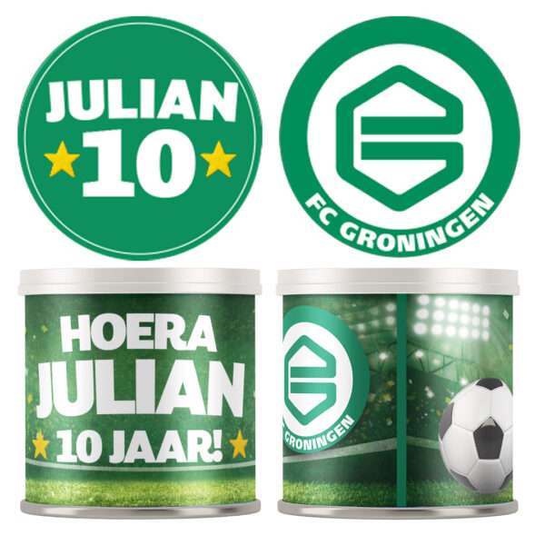 FC Groningen Pringles wikkel
